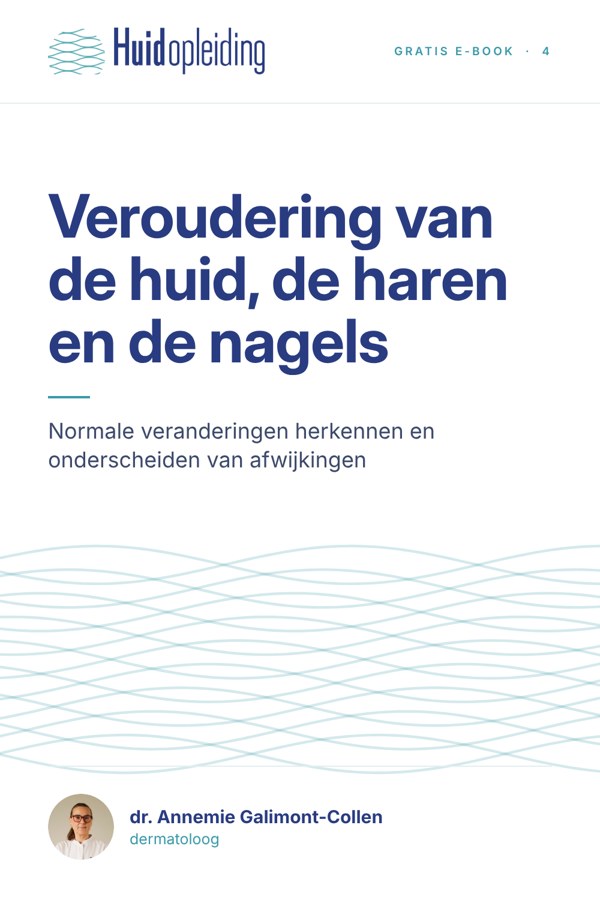 Kaft Veroudering van de huid, de haren en de nagels